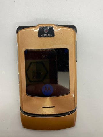 Motorola V3i gold - Mobiele telefoon - In vervangende, Nieuw