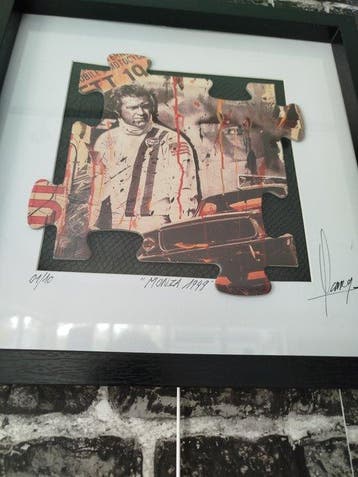 Lannoy Didier (1970) - Puzzle XXL  Steeve Mc Queen Monza