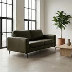 Leren bank Match - 2,5 zits, Huis en Inrichting, 150 tot 200 cm, Nieuw, Ophalen of Verzenden, Modern
