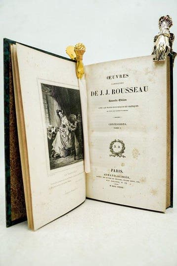 Jean-Jacques Rousseau - Œuvres complètes de J. J. Rousseau -, Antiek en Kunst, Antiek | Boeken en Manuscripten