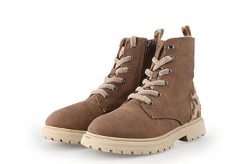 Milo & Mila Boots Meisjes in maat 33 Cognac, Verzenden, Schoenen