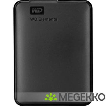 Western Digital Elements Portable 5TB Zwart, Verzenden, Nieuw