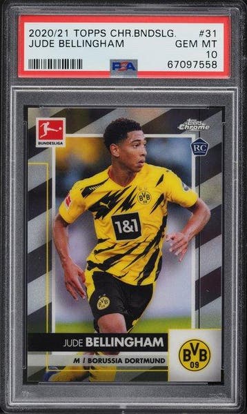 2020/21 Topps Chrome, Now, Stadium Jude Bellingham Rookie, Nieuw