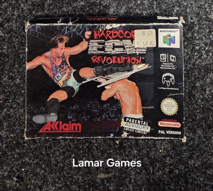 ECW Hardcore Revolution zonder boekje (Nintendo 64, Consoles de jeu & Jeux vidéo, Jeux | Nintendo 64, Enlèvement ou Envoi