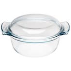 Ronde glazen casserole 3,75L | 315x270x110(h)mm Pyrex, Verzenden