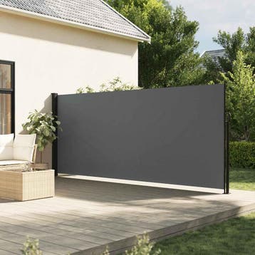 vidaXL Uitschuifbaar zijluifel antraciet 160x300 cm, Verzenden, Nieuw