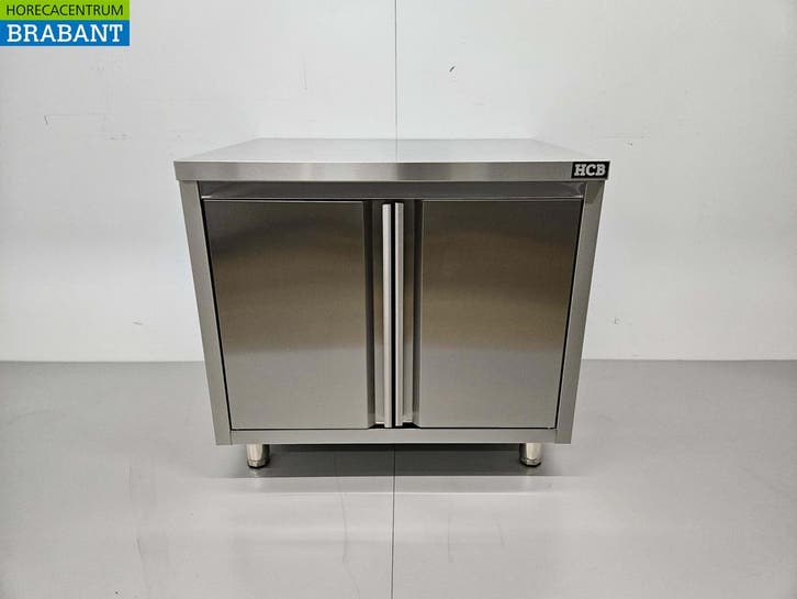 RVS Werkkast Kast 2 deuren Premium-line 90 cm Horeca, Zakelijke goederen, Horeca | Meubilair en Inrichting, Ophalen of Verzenden