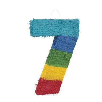Pinata 7 Jaar 54cm, Verzenden
