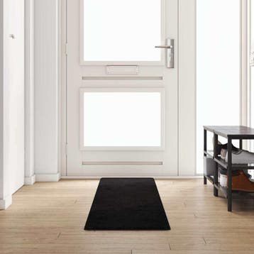 vidaXL Tapijt Loper Zwart 50 x 300 cm 100% Polypropyleen, Verzenden, Nieuw