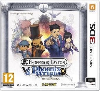 Professor Layton vs. Phoenix Wright Ace Attorney (3DS Games), Games en Spelcomputers, Games | Nintendo 2DS en 3DS, Zo goed als nieuw