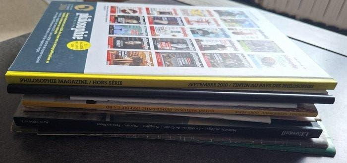 Tintin - Verzameling van 15 tijdschriften / bladen /, Boeken, Stripverhalen