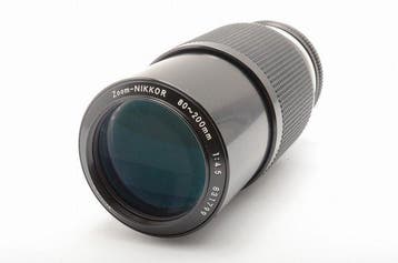 Nikon Zoom-Nikkor 4,5/80~200mm Cameralens, Nieuw