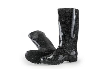 Xq Footwear Regenlaarzen in maat 37 Zwart, Xq Footwear, Verzenden, Zwart, Regenlaarzen