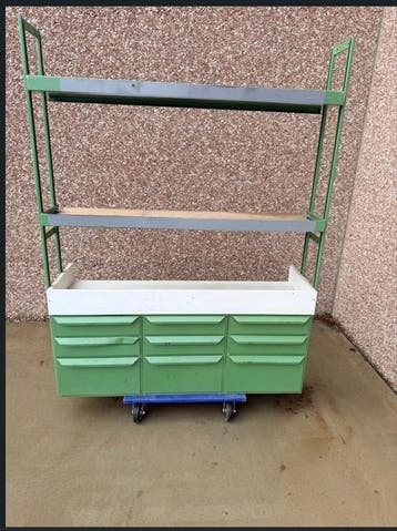 inrichting bestelwagen, Ophalen, Gebruikt