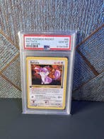 Pokémon - 3 Graded card - Rattata, Poliwrath, Victreebel 66