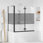 vidaXL Bad Enclosure Zwart 120 x 67 x 129 cm Gehard glas en, Verzenden, Nieuw