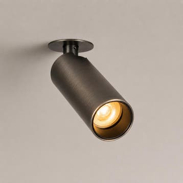 Spots inbouw Vigo 1-lichts Inbouwspot Gun Metal, Verzenden, Nieuw
