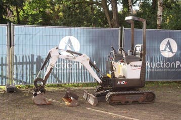 Veiling: Minigraver Bobcat E10Z Diesel 7.5kW 2019, Ophalen