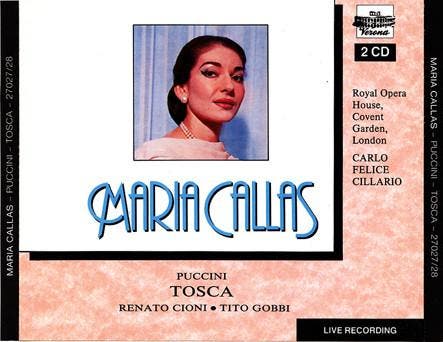 Maria Callas, Puccini, Renato Cioni, Tito Gobbi, Victor Godf, CD & DVD, CD | Pop, Envoi