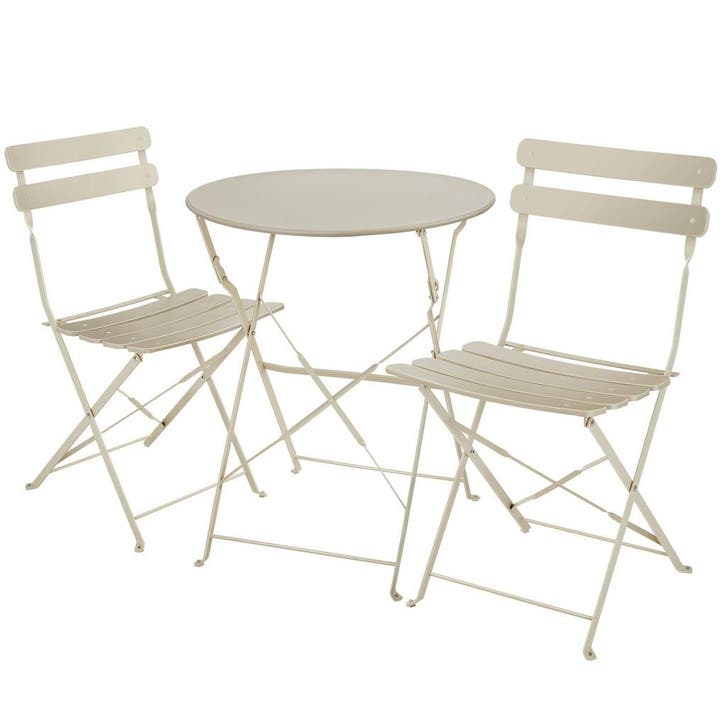 tectake Bistrotafel set Frieda, inklapbaar voor 2 personen -, Tuin en Terras, Tuinsets en Loungesets, Verzenden