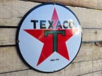 Texaco vintage emaille bord, Verzamelen, Verzenden, Nieuw