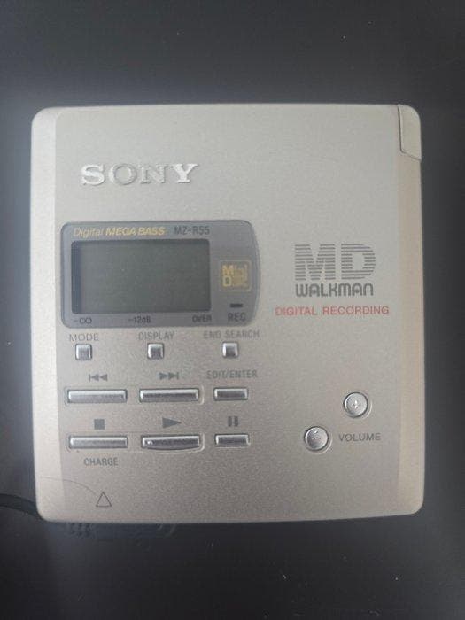 Sony MZ-R55 MiniDisc Aantal items: 1, Audio, Tv en Foto, Radio's