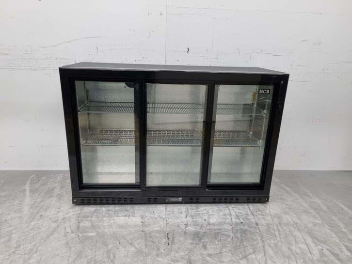 Backbar Barkoeling Glazen schuifdeuren 337 liter 135 cm 230V, Articles professionnels, Horeca | Équipement de cuisine, Enlèvement ou Envoi