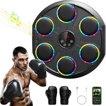Muziek Boksmachine XL | 34% Retour Deal | Sla je fit!, Verzenden, Zo goed als nieuw, Kunststof, Overige typen