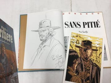 Durango T1 + T3 à T7 + T9 à T13 + dédicace + ex-libris - 11x