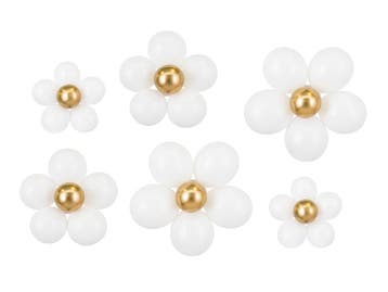Ballonnen Set Bloemen 6st, Hobby en Vrije tijd, Feestartikelen, Verzenden, Nieuw