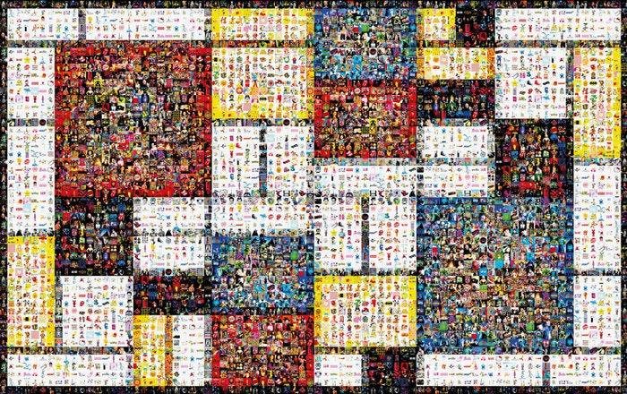 MIQUASEO - Mondrian VS Pop Culture, Antiquités & Art, Art | Objets design