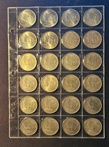 Italie, République 24 di 500 lire ( unità ditalia) in