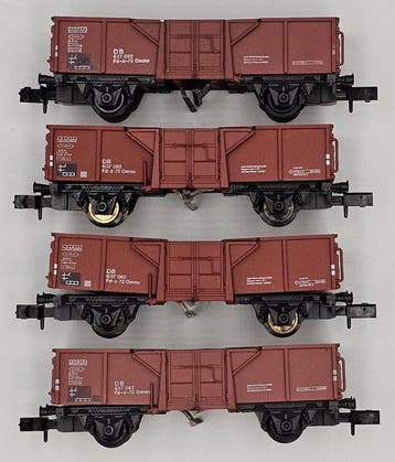 Arnold N - 0504 - Modeltrein goederenwagon (4) - Vier, Nieuw