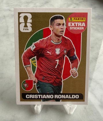 2026 Panini USA 2026 World Cup Cristiano Ronaldo Gold Extra