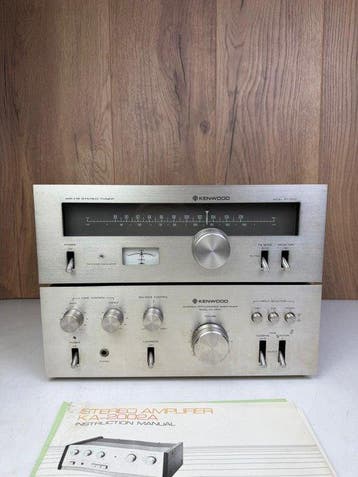 Kenwood - KT-3300 Amplifier + KT-3300 Tuner Ensemble hi-fi