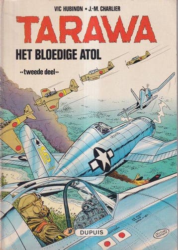 2 Bloedige atol 9789031403660 Hubinon, Boeken, Stripverhalen, Verzenden, Gelezen, Hubinon