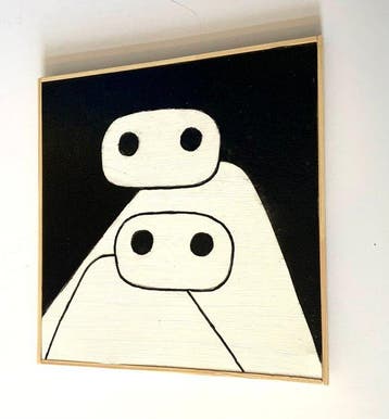 Paulus Noomen - Together, Antiek en Kunst, Kunst | Schilderijen | Modern