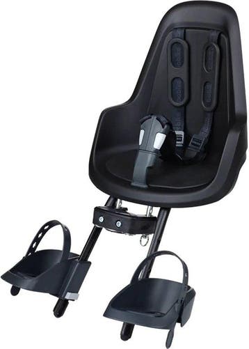 Bobike One Mini voorzitje - Urban Black - fietsstoeltje -..., Verzenden, Nieuw