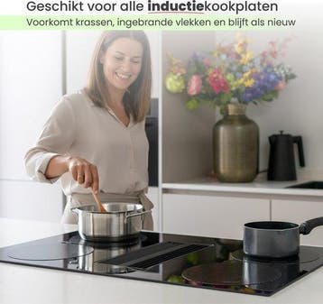 2dekans | MoreCore Inductie Beschermer - Hittebestendig tot, Ophalen of Verzenden
