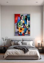 E. Pérez Lezcano - “Interior con Figura” XL (No Reserve)