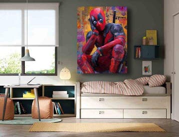 Canvas Fit - Alberto Ricardo - Deadpool: El Antihéroe, Verzamelen, Nieuw