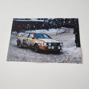 Audi WRC - Walter Röhrl - Foto, Nieuw