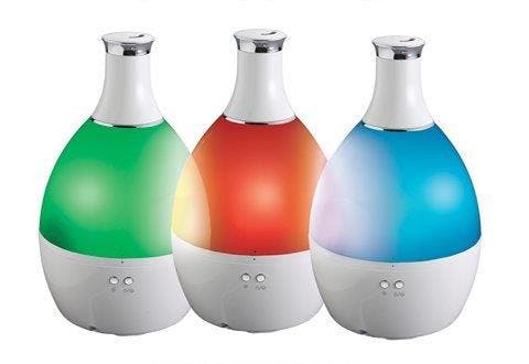 Luchtbevochtiger (humidifier) met Multicolor LED Nachtlam..., Electroménager, Climatiseurs, Enlèvement ou Envoi