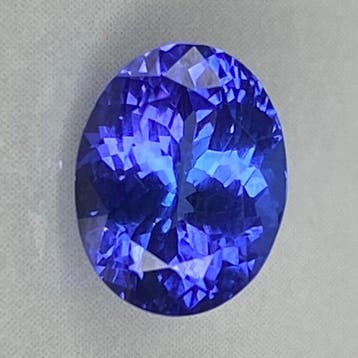 Zonder minimumprijs Tanzaniet - 2.04 ct - nternational, Bijoux, Sacs & Beauté, Pierres précieuses