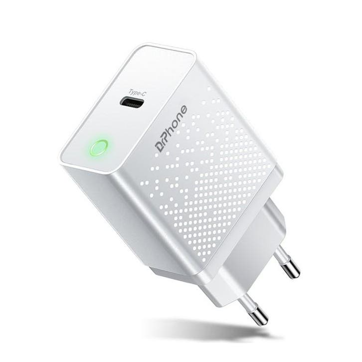 DrPhone HALO10 - 20W PD Snel Lader – USB-C Thuislader -, Télécoms, Téléphonie mobile | Chargeurs pour téléphone, Envoi