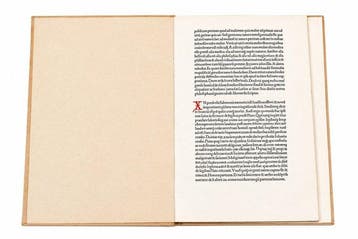 [Early Incunable] - Eusebius - Evangelica Preparatione -