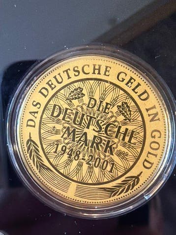 Duitsland. Medal 2021 5 Deutsche Mark, 1/200 Oz(.999) mit