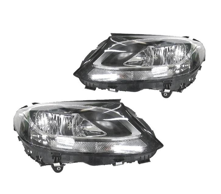 Phares Pour Mercedes Classe C W205 14-18 Feux Diurnes Led Fo, Auto-onderdelen, Verlichting, Verzenden