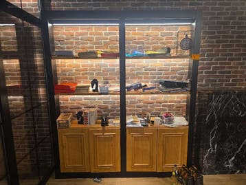 (2x) open wandkasten, Nieuw in verpakking