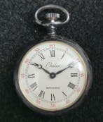 Reloj de bolsillo antiguo - De plata maciza de coleccion -